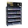 Buy cheap Supermarket Metal Display Stands Oil Paint Free Standing Wire Display Racks from wholesalers