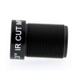 5.4mm 1/2.3" F2.5 12MP 60Degrees S Mount 4K Low Distortion Lens