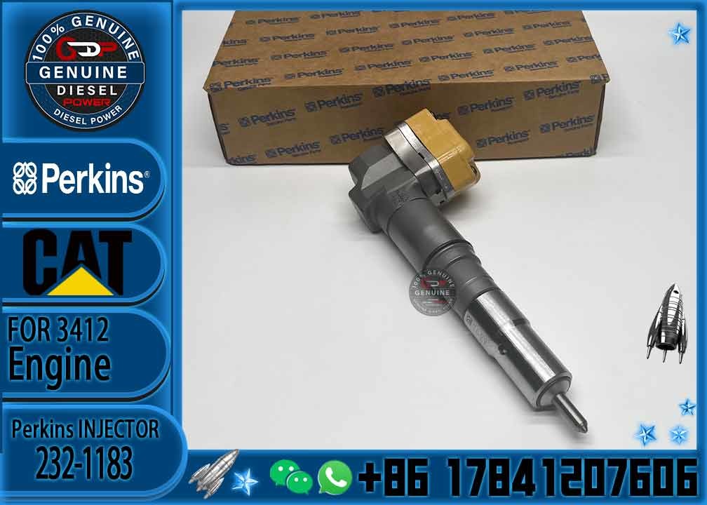Fuel Injector 3412E 174-7526 1747526 For CAT 3412E Injector Diesel Engine 232-1183