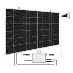 Wall Mounted 800 Watt Solar Panel System For Balcony Garden OEM ODM