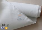 White 0.5mm Silicone Coated Fiberglass Fabric For Household Fire Blanket