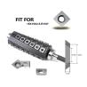 Buy cheap Wood Planer Spiral Cutterhead With Carbide Cutters Size 15x15x2.5mm-30°R150 from wholesalers