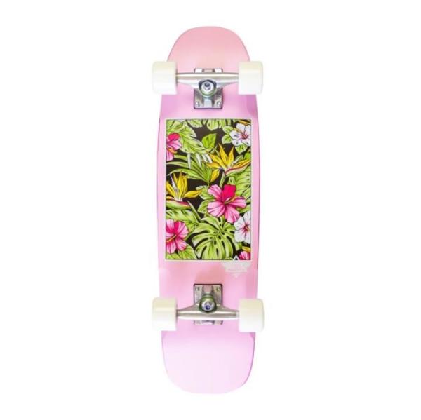 Buy cheap Dusters California Skateboards Tropic Pink Cruiser Complete Skateboard - 8" x 29" from wholesalers