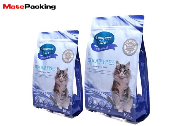 Buy cheap Heat Sealed Zipper Side Gusset Bag For Pet Food Foil Inside Moisture Proof High Barrier from wholesalers