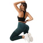 Seamless high-waisted hip-lifting yoga pants fitness wear running stretch tights