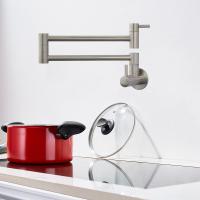 Buy cheap Stainless steel 304/316 Expandable Kitchen Pot Filler with 2 Ceramic Shut Off product