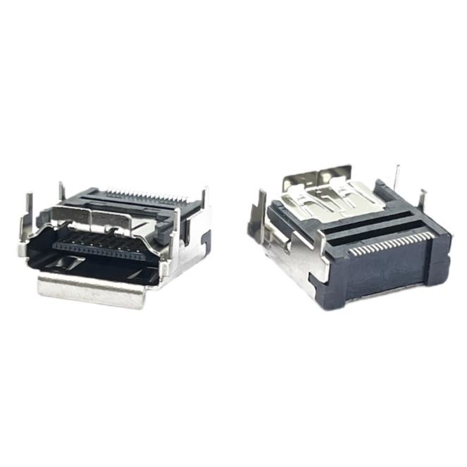 Buy cheap LCP Black Vertical Micro HDMI Socket Connector Type A Digital Interface SMT RA product