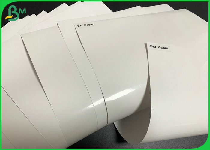 80gsm 700mm x 1000mm Chrome Coated Paper For Glossy Labels