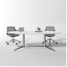 Buy cheap 70.8 Incn Office Conference Table 4 Person Oval Boardroom Table from wholesalers