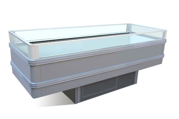 Buy cheap R290 Dual Temperature Open Top Island Chiller Self Contained from wholesalers