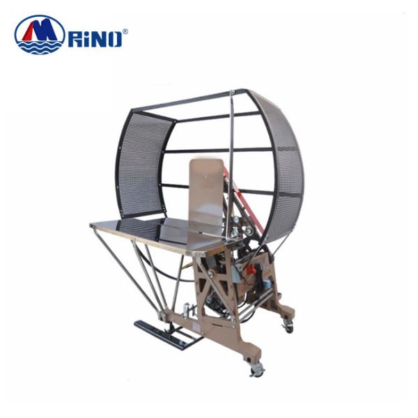Buy cheap RINO 1.2 knots/s Corrugated Box Strapping Machine , PE Carton Bundling Machine from wholesalers