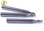 Long Reach Ball Nose Milling Cutter , Solid Carbide Tapered Ball End Mills For