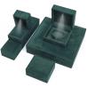 Buy cheap Dark Green Soft Touch Velvet Luxury Jewelry Packaging Box with Shining LED Light from wholesalers