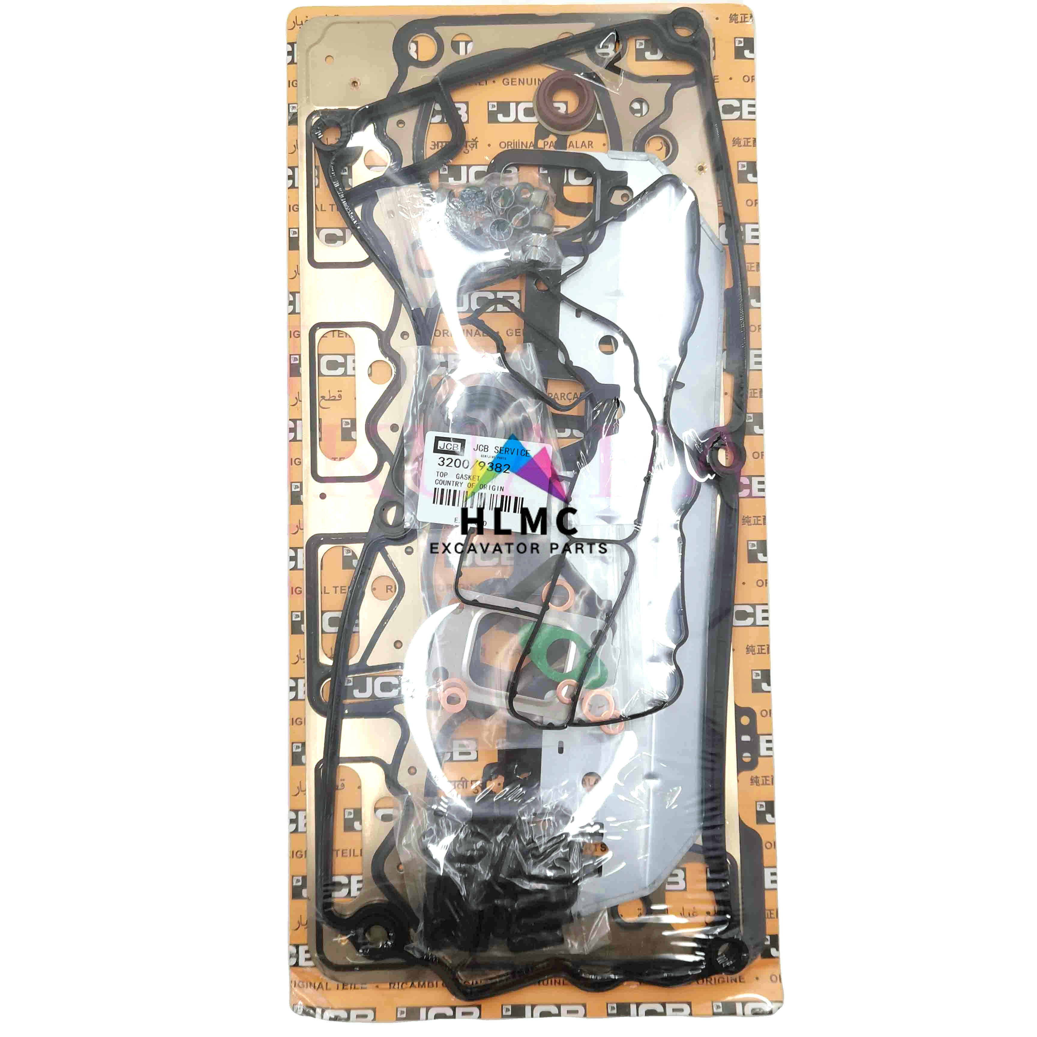 3200-9382 Construction Machinery Spare Parts Jessibo Engine JCB448 Cylinder Head Gasket Complete Kit