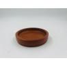 Buy cheap Brown OAK Bathroom Countertop Accessories Set Round Shape Black Pump Soap Dispenser from wholesalers