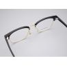 Buy cheap Custom Logo Printing Full-rim Metal Browline Glasses Frame 3538 from wholesalers