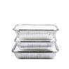 Buy cheap Manufacturer Customized Disposable Food Grade Aluminum Foil Lunch Box Container With Cover 410ml 150*120*55mm from wholesalers