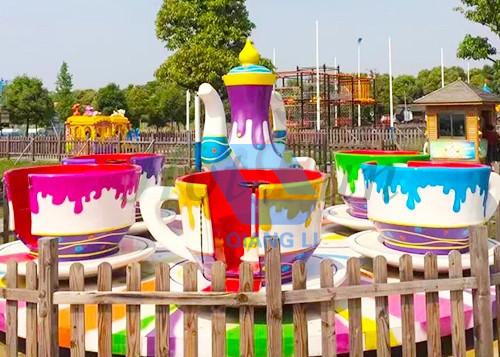 Buy cheap Indoor / Outdoor Teacup Amusement Ride , Popular Mini Amusement Rides from wholesalers
