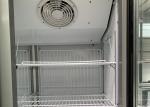 Single Door Display Commerical Freezers 27 Inch Reach In Upright