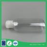 Buy cheap 100ml PET transparent cover plastic flat bottle of hand sanitizer alcohol empty bottles from wholesalers