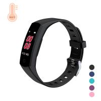 Buy cheap C16 80mAh BLE 4.2 Intelligent Health Bracelet ECG Temperature Monitor product