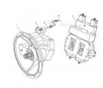 DX340 LG365 Excavator Main Pump A8V0200LA1KH2 Hydraulic Pump K1004522B K1004522C