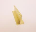 Brass Extruding Tee Shapes Sections Decorations for Furniture