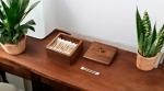Luxury Handmade Walnut Storage Box 11cm Small Wooden Boxes With Lids