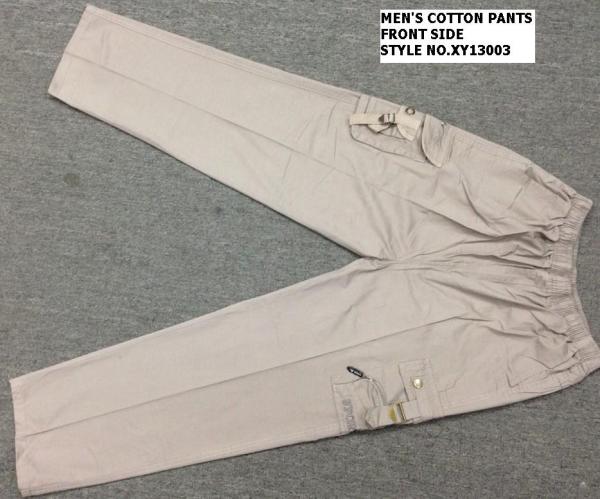 Buy cheap XY13003 Mens cotton cargo pants(mens trousers,mens cargo pants) from wholesalers