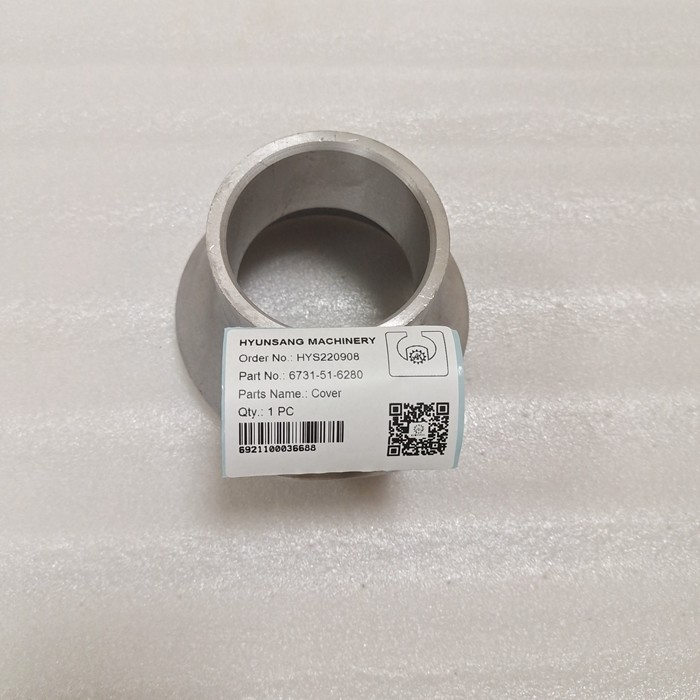 Excavators Parts Cover Oil Filter Head 6731-51-6280 6731516280 For PC300-7 PC350-7