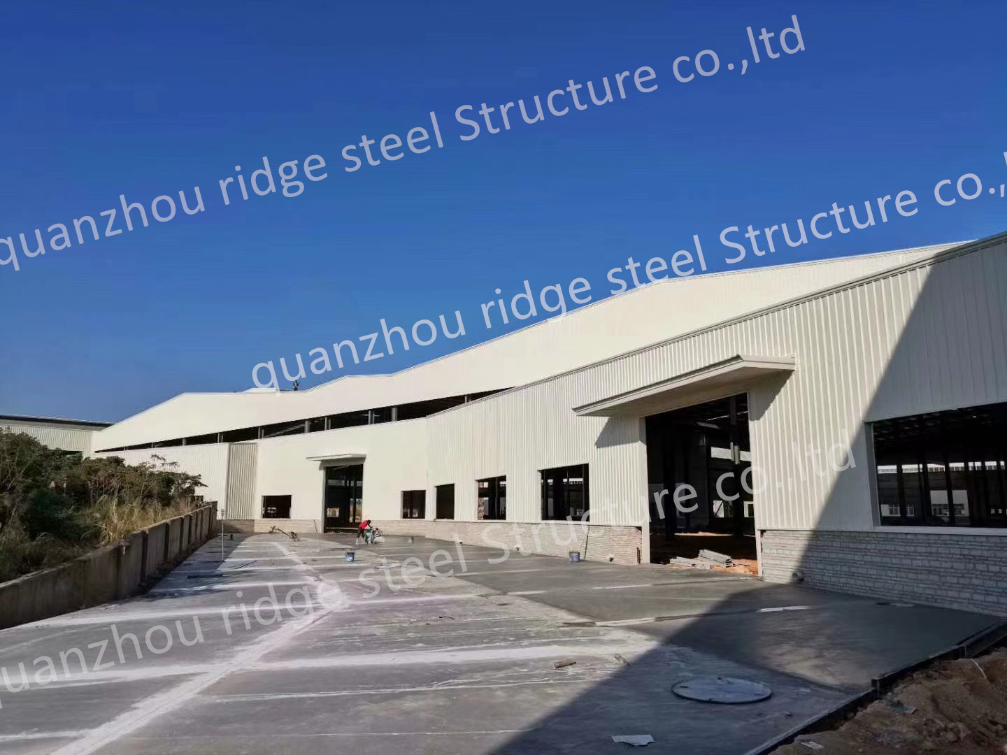 Stainless Steel Structure Fabrication Pre Engineered Building Steel Office Building Portal Frame Steel Apartment