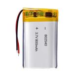 Rechargeable Li Ion Battery 3.7V 800mAh Lipo 802540 For Nail Salon