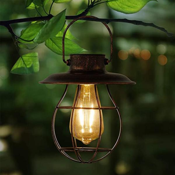 Buy cheap Vintage 7.1”0.72w LED Solar Hanging Lights from wholesalers