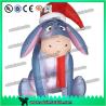 Buy cheap Christmas Decoration Customized Inflatable Cartoon Event Mascot 2m Inflatable Donkey from wholesalers