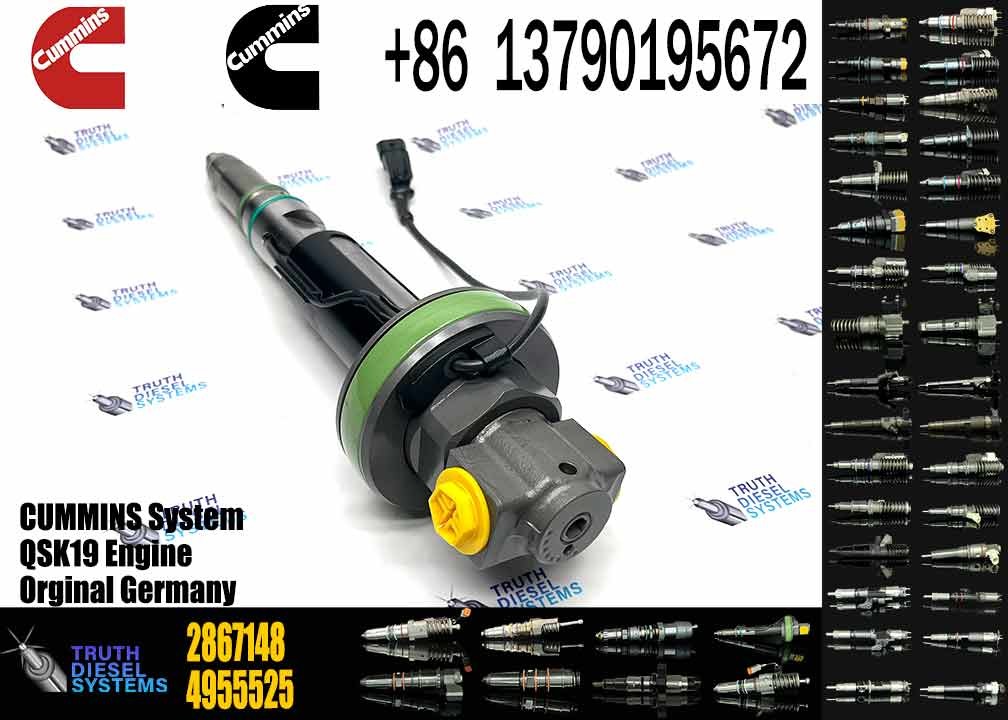 Fuel Injector Y431K05392 2867147 2867147NX 2867148 F00BJ00000 F00BJ00001 For CUMMINS QSK19 QSK38 QSK50 QSK60 Engine