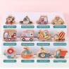 Buy cheap Animals Wooden Cartoon Block Educational Traffic Cognition Training from wholesalers