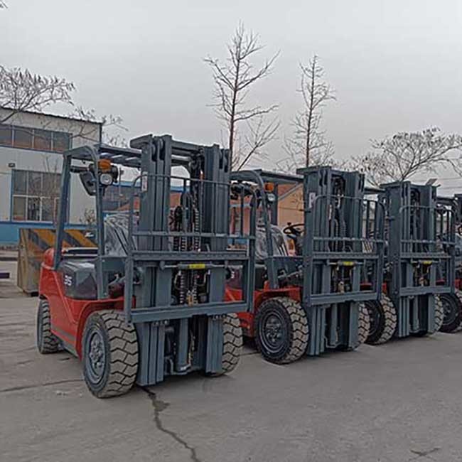NISSAN K25 Gasoline Forklift 3000kg CPCD30 Counter Balance Fork Truck