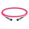 Buy cheap 12 Fibers Female to Female MPO Trunk Cable Multimode OM4 50/125 2m (7ft) from wholesalers