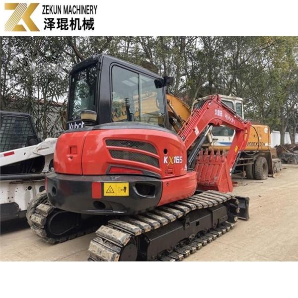 Buy cheap Used Kubota 165 KX165-5 6 Ton Mini Excavator Secondhand Digger from wholesalers