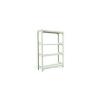 Buy cheap Adjustable White Supermarket Gondola Shelving Wire Metal Shelves 300Kgs from wholesalers