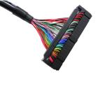 Black 50 Pin LVDS Cable for LCD Monitor Wire Har Motorcycles JST Connectors