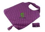 Vest Type Reusable Vegetable Bags , 100 Ripstop Foldable Polyester Grocery Bags