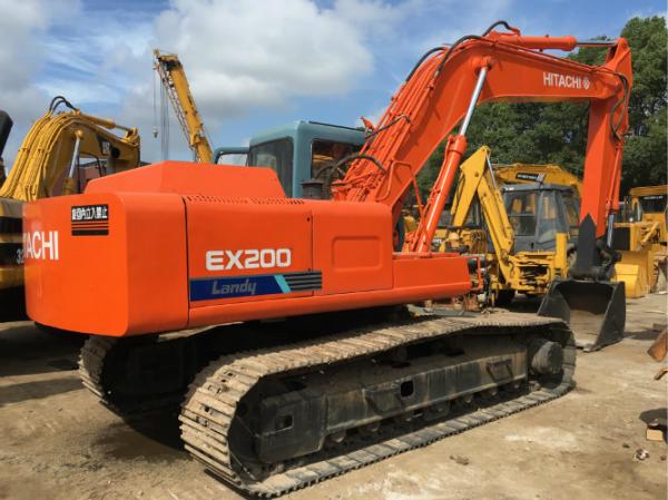 Buy cheap 20 Tonne Second Hand Hitachi Excavator EX200-1 , Hitachi Earth Moving Equipment from wholesalers