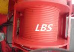 High Speed 12 KN Hydraulic Crane Winch Carbon Steel High Capacity