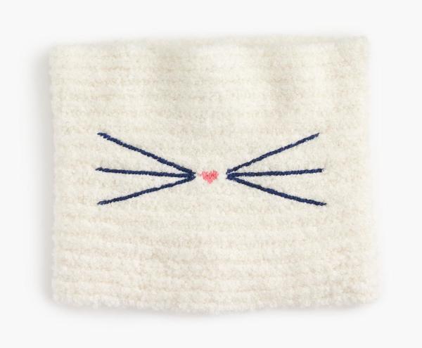 Buy cheap 70 / 30 Nylon / Wool Knitted Head Band Cute Plain With Embroidery White Color from wholesalers