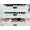 Buy cheap Brush Brass Hidden Drawer Pulls Kitchen Cabinet Knobs / Closet Square 64mm Handles T Bar Pulls Furniture Fittings from wholesalers