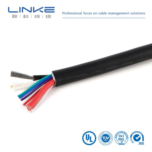Buy cheap Custom CE-TUV Certified Electric Vehicle Cables 300-600V Rated Voltage for Efficiency New energy vehicle cable from wholesalers