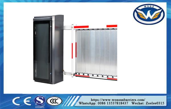 Buy cheap DC 24V Durable Commercial Advertising parking entrance barrier from wholesalers