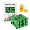 Buy cheap 100 Biodegradable Dog Poop Bags 16 Rolls BSCI With Dispenser Earth Rated Dog Poop Bags from wholesalers