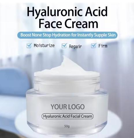 Buy cheap Facial Cream Moisturizer Lotion Anti Aging Skincare Whitening Hydrating Hyaluronic Acid Cream Smooth And Repair The Skin from wholesalers